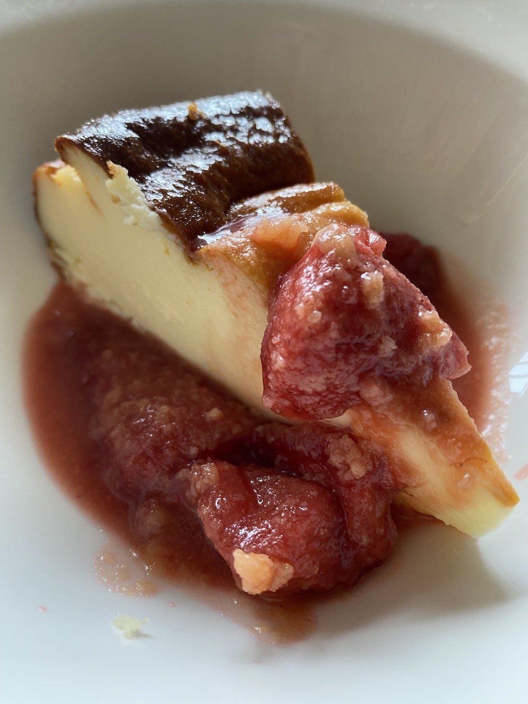 Suffield Arms Basque Cheesecake