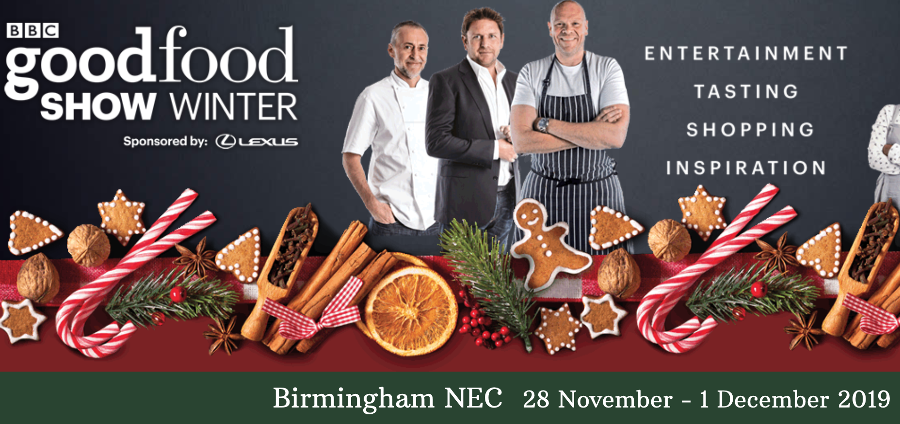 Christmas Shopping at the BBC Good Food Show