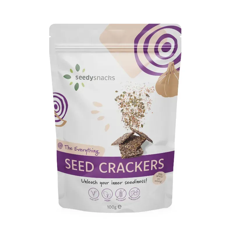 Seedy Snacks Everything Bagel

