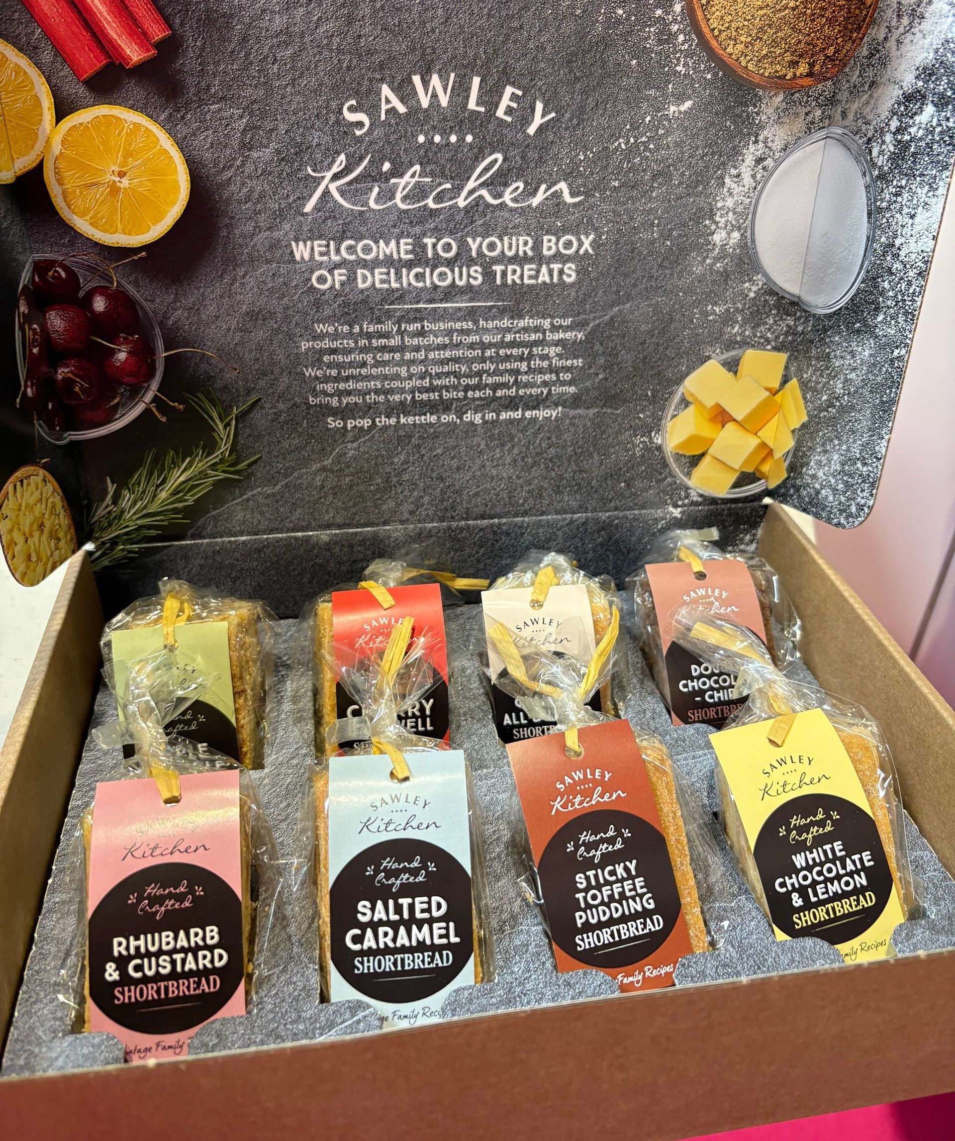 Sawley Kitchen Shortbread Taster Box
