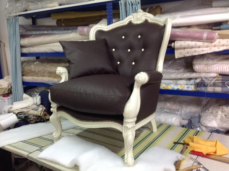 poltrona restaurata
