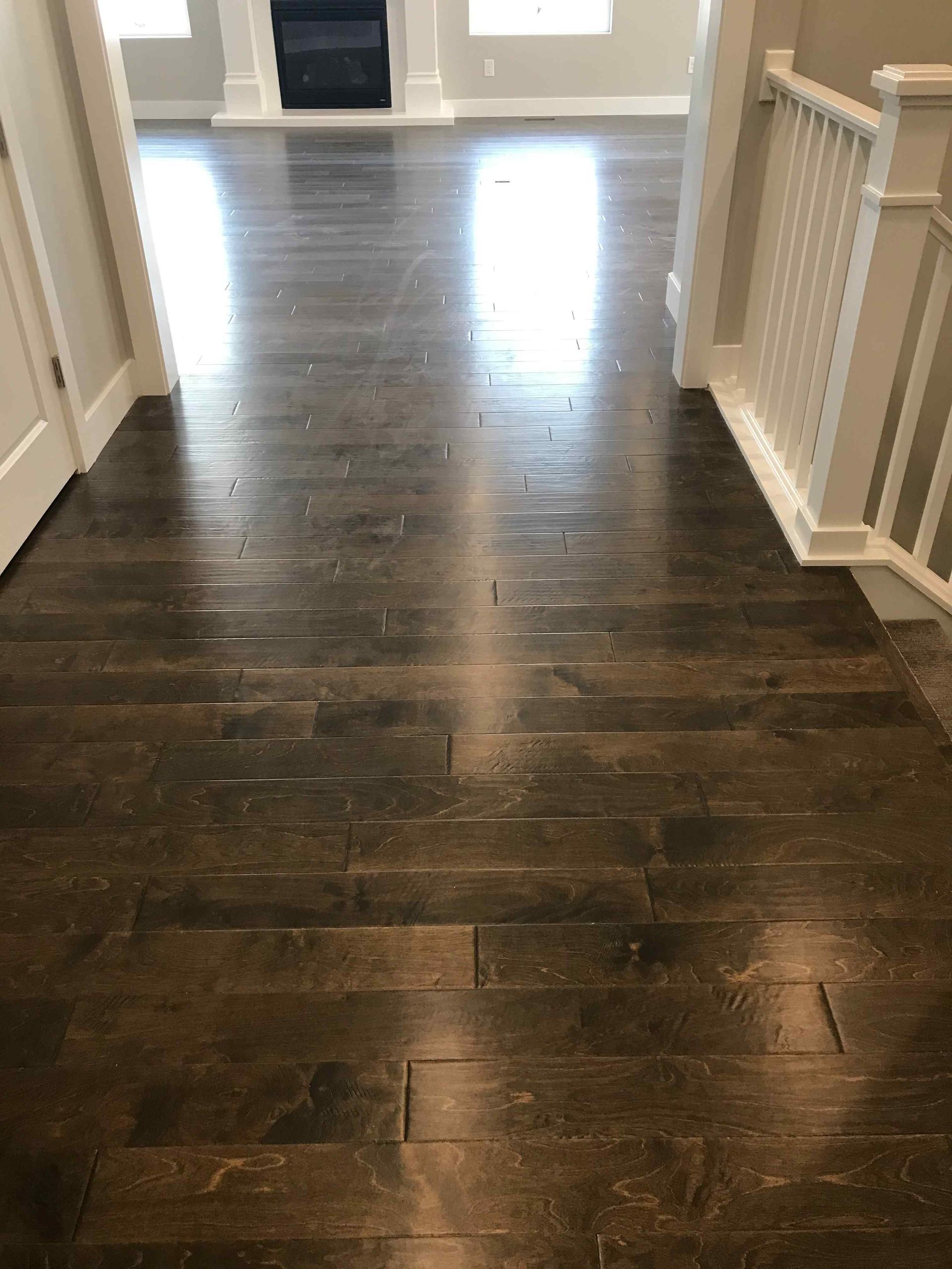 Professional hardwood flooring installation, hardwood floor refinishing, hardwood floor resurfacing, and hardwood floor repair in West Jordan, UT – Expert craftsmanship for durable and elegant wood floors by Angel Flooring Solutions