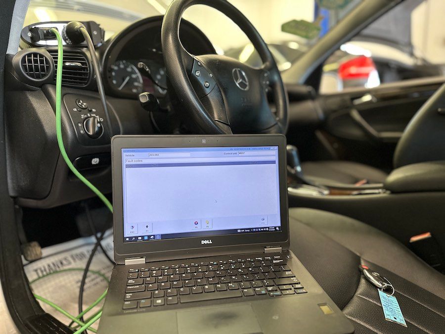 diagnostics with MB official tool