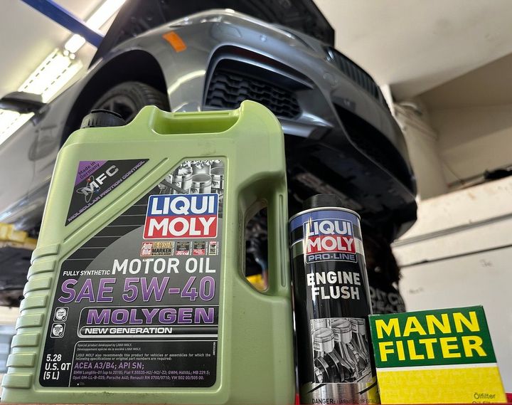 motor oil and filter