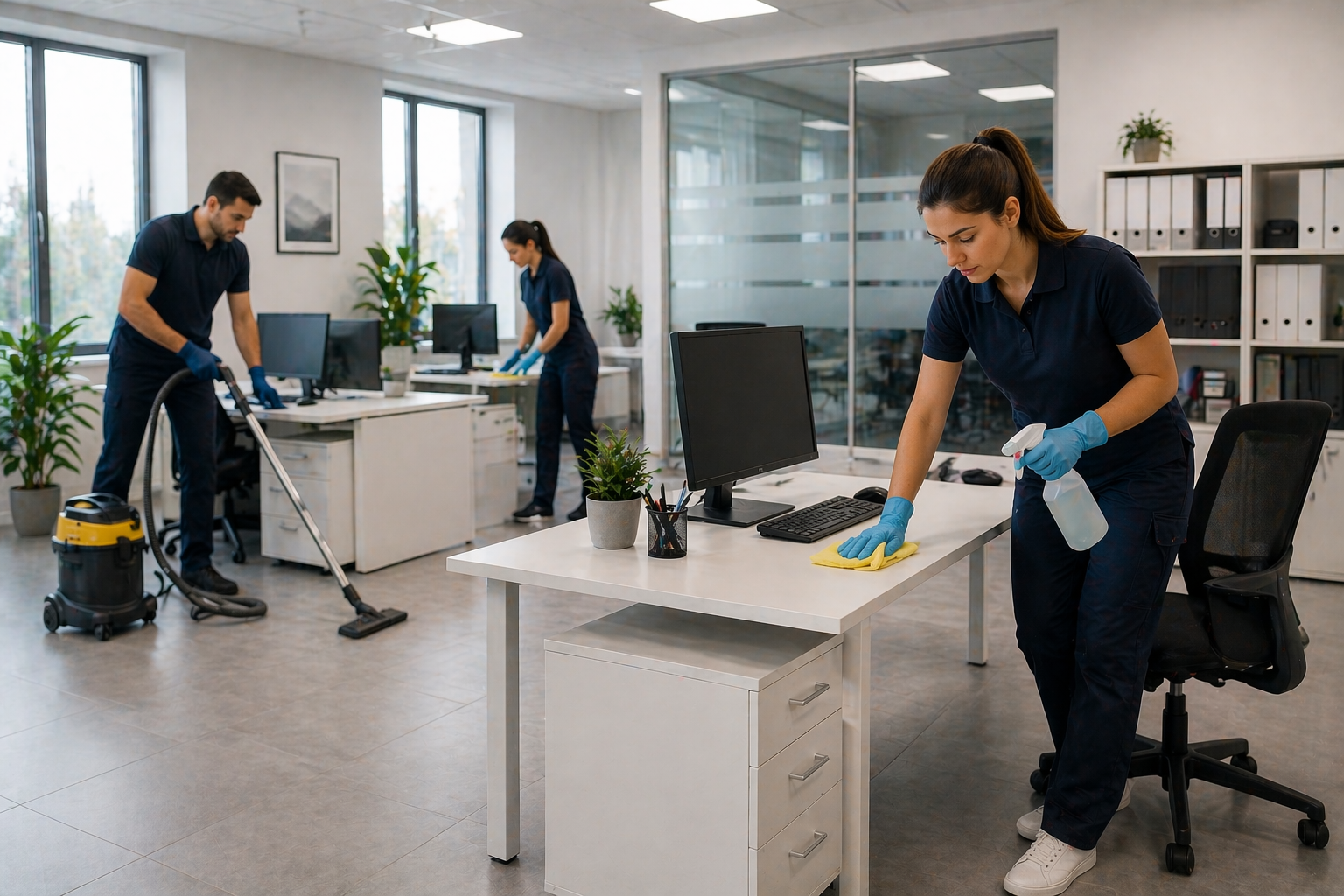 Pulizie civili e industriali