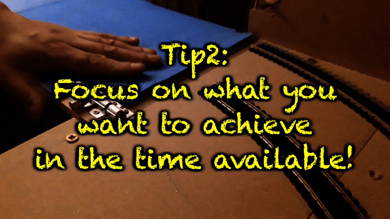 Tip 2: Focus on what you want to achieve!