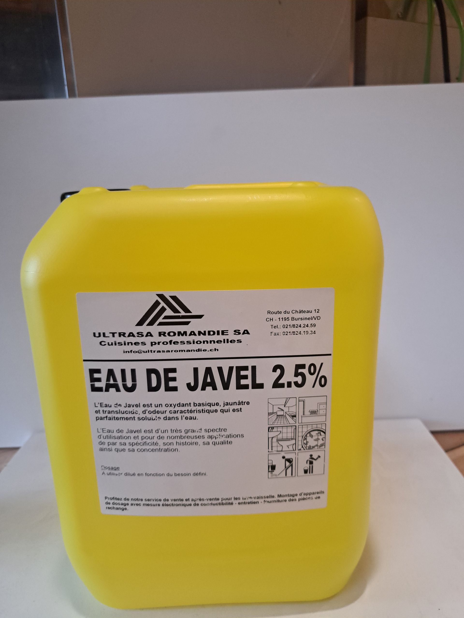EAU DE JAVEL 2.5 %