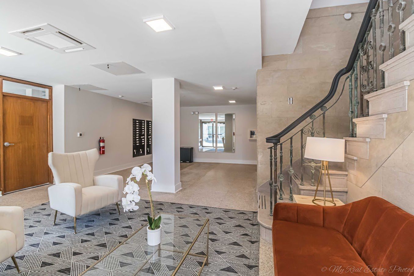 lobby area