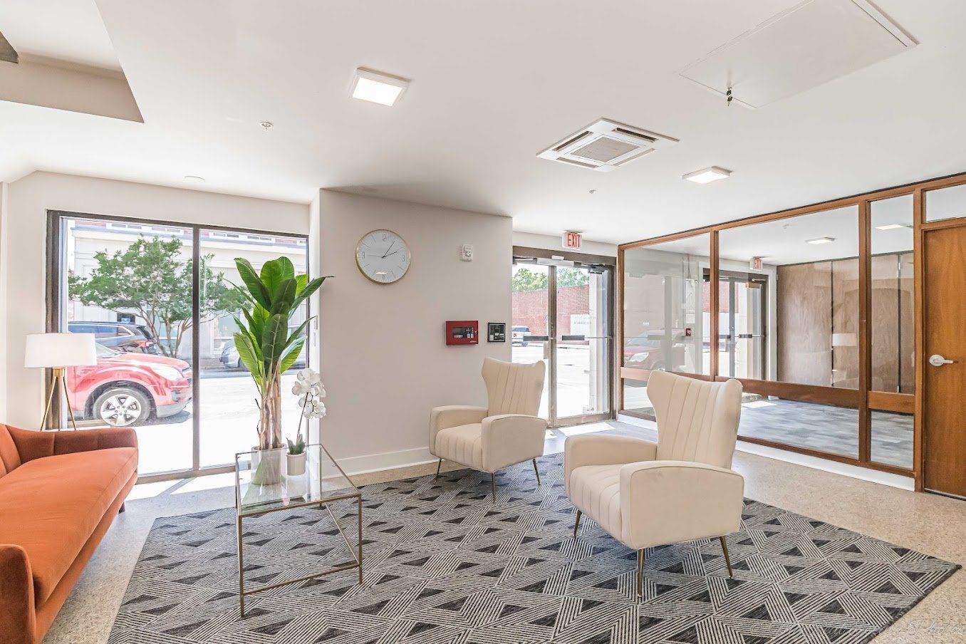 lobby area