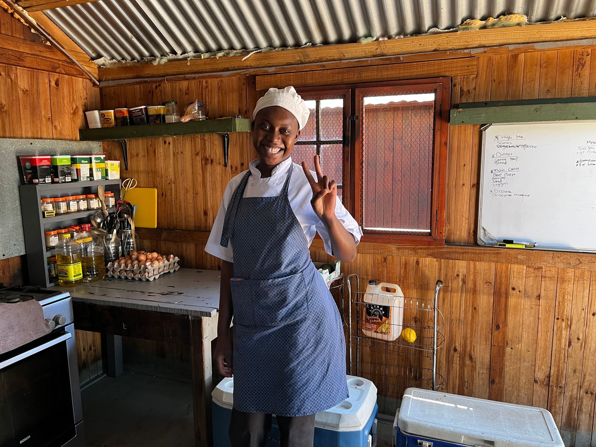 Pungwe Safari Camp | Helping make Chef Carol's dreams come true
