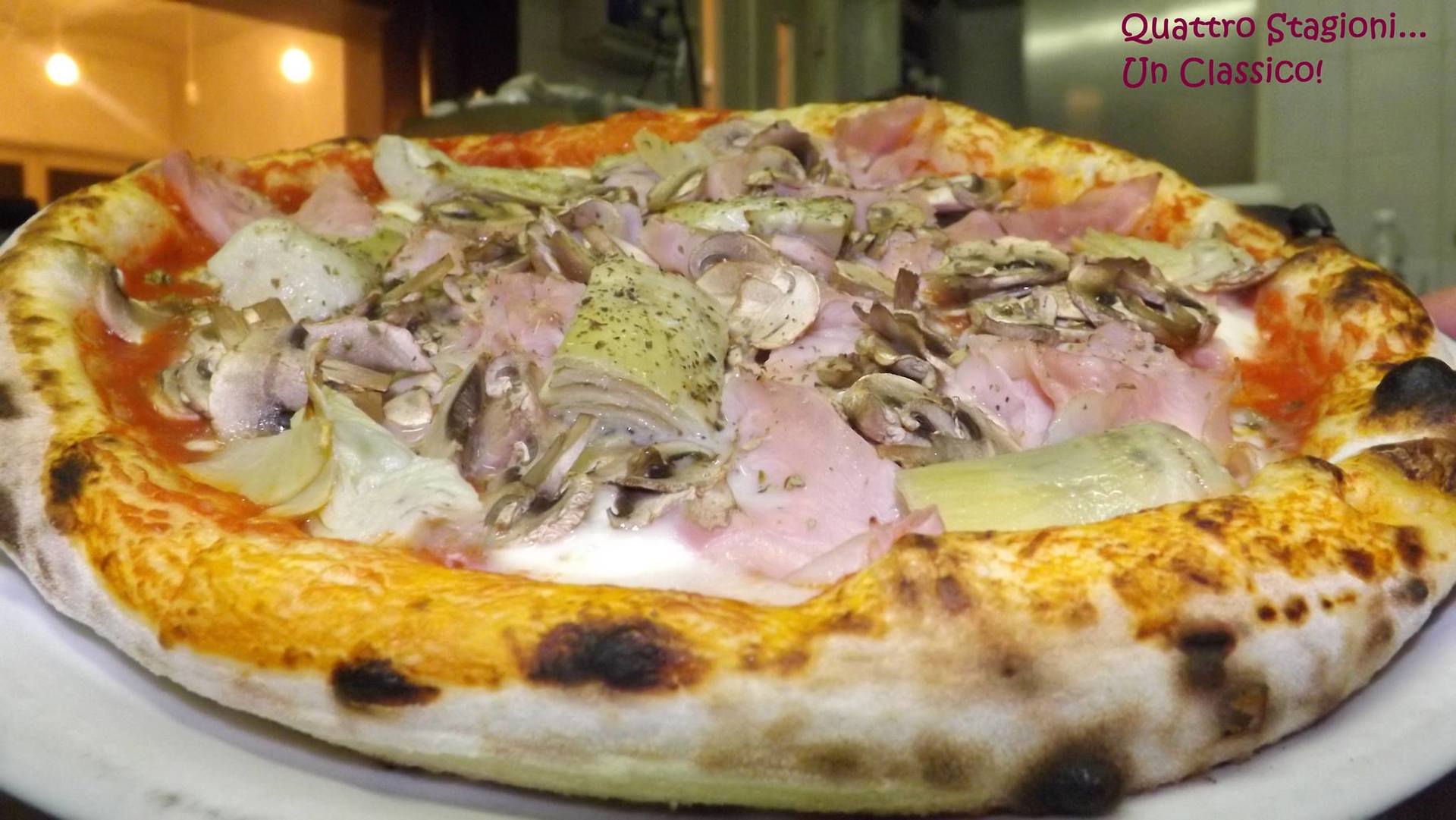 pizza del ristorante Vesuvio