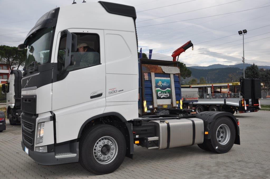 tir per il trasporto di merce alimentare