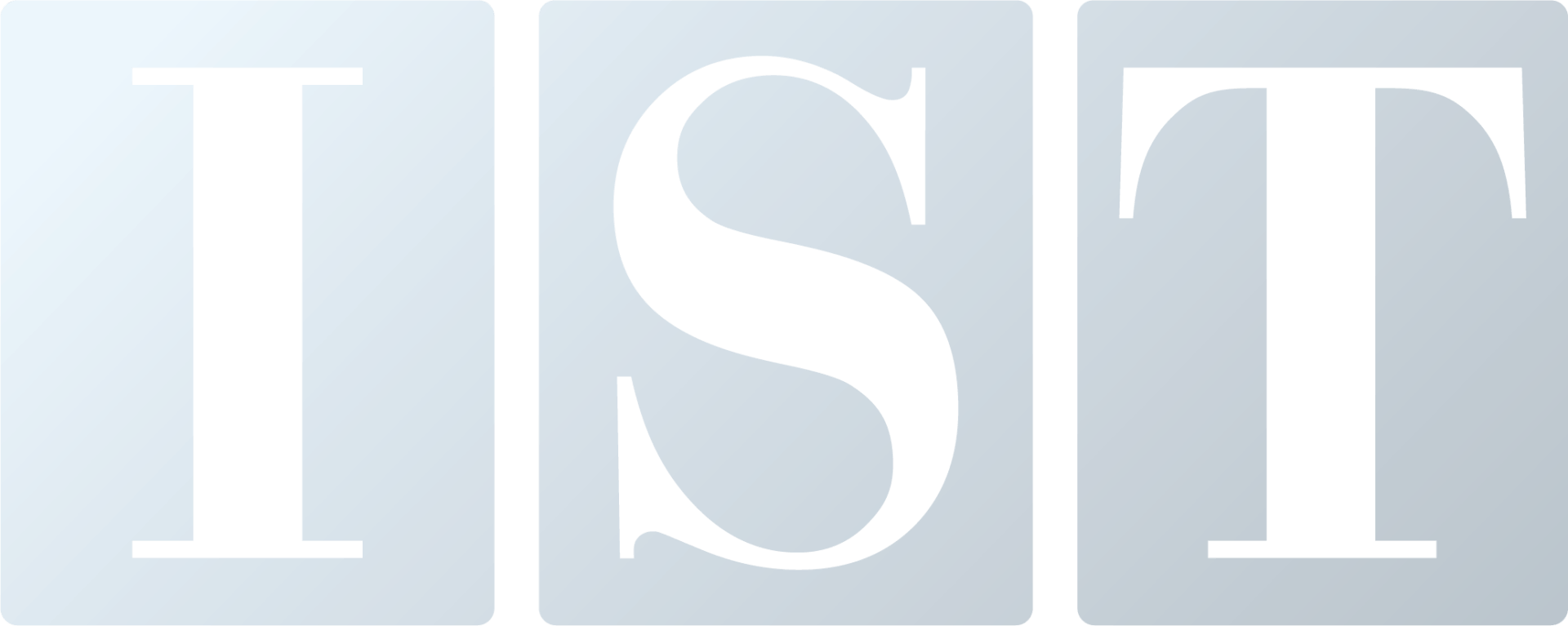 IST management Services Logo in Gray.