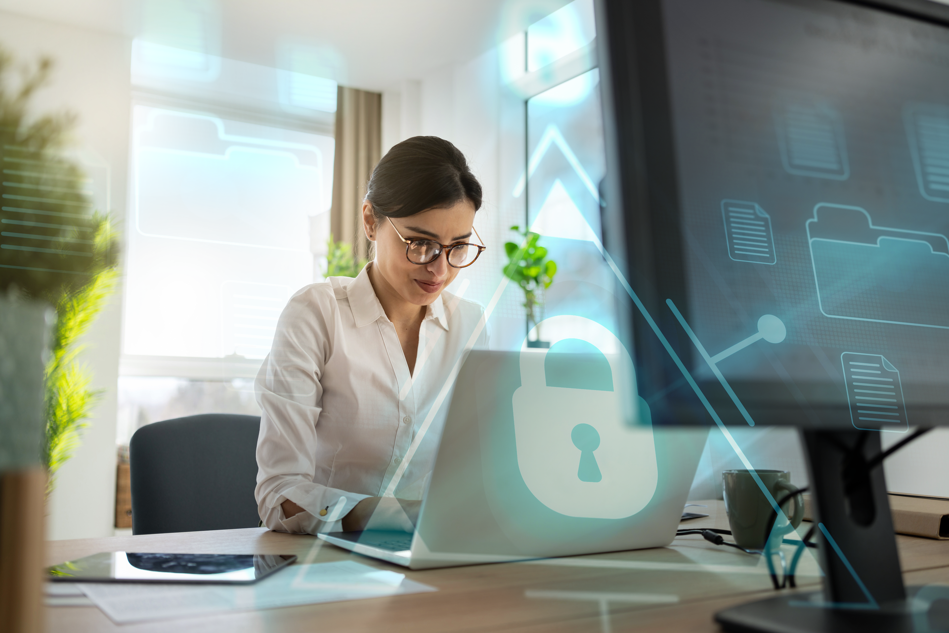 Managed review project manager securely creating a privilege log.