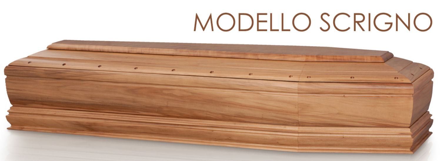 Modello bara scrigno