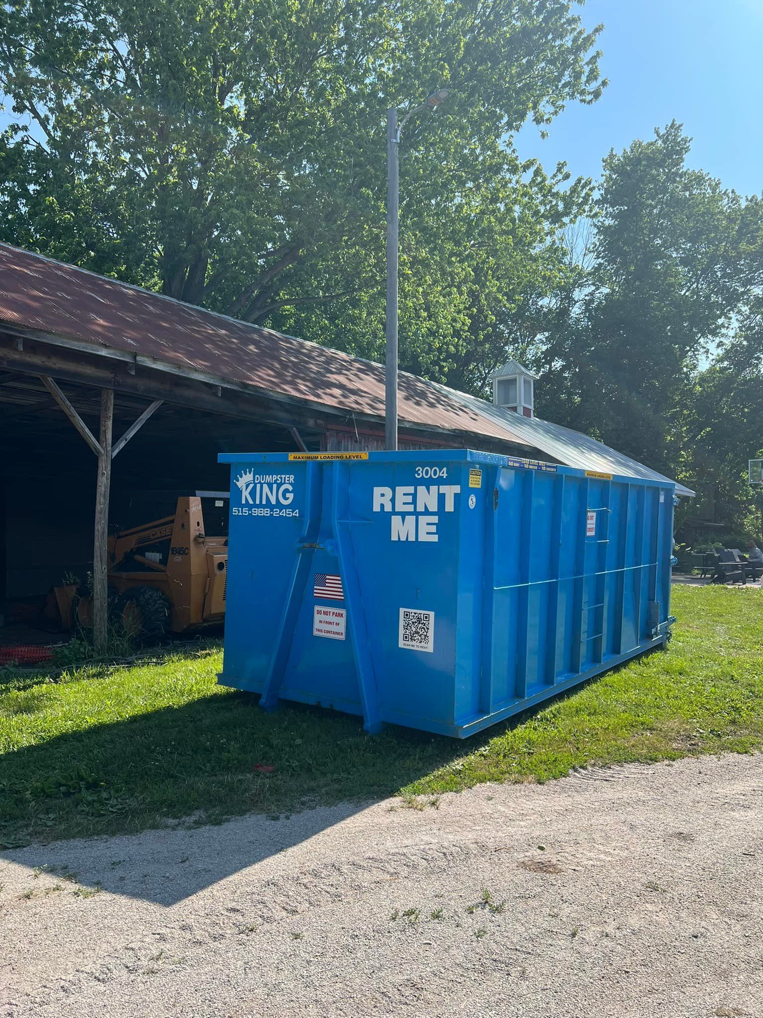 40 yard dumpster