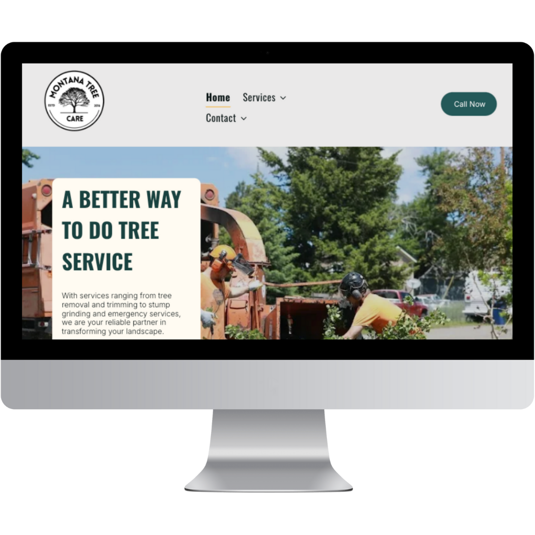 Tree Service Company in Montana Website