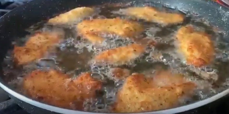fried chicken oil