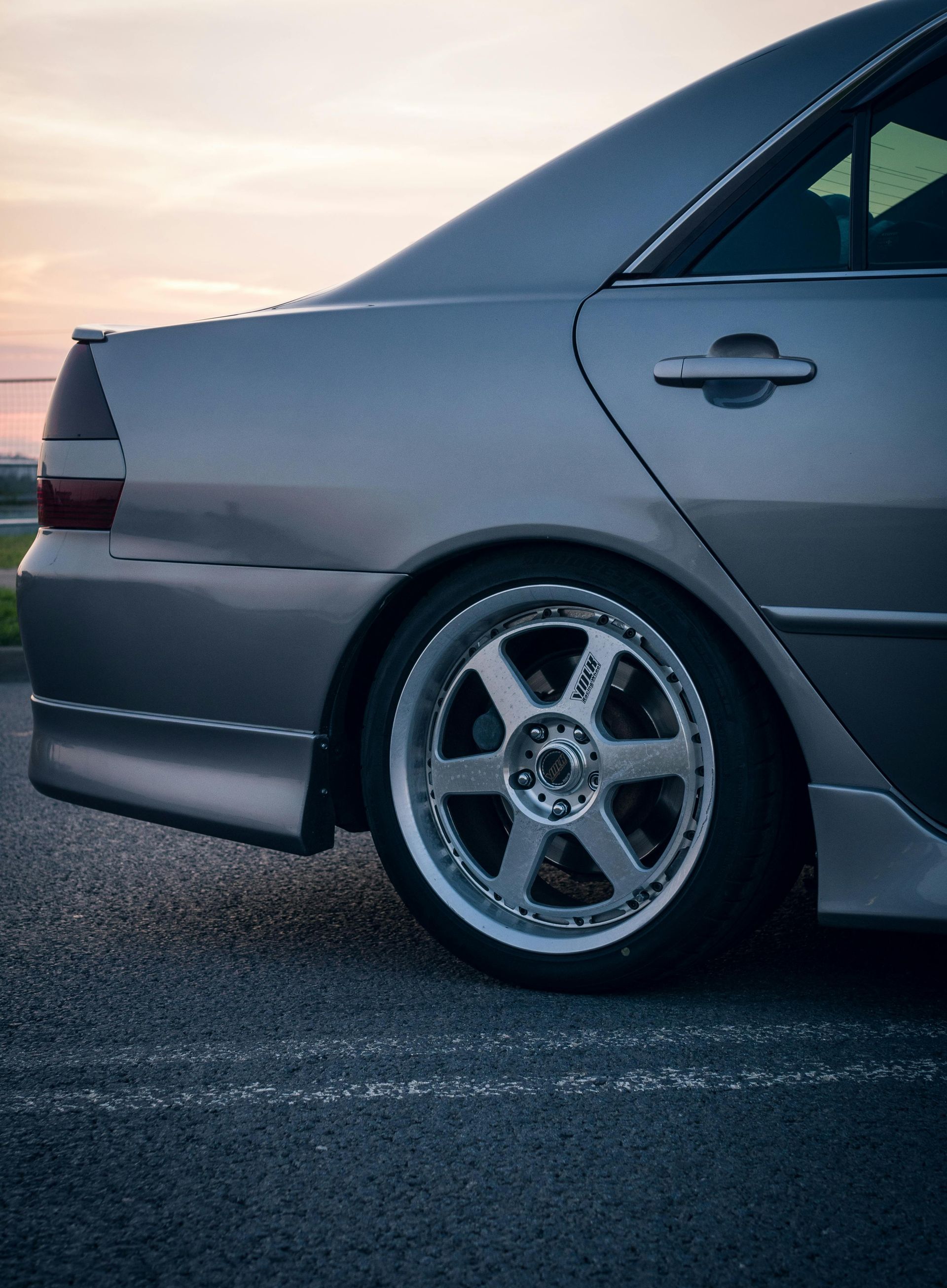 Car tire for mobile tire repair
