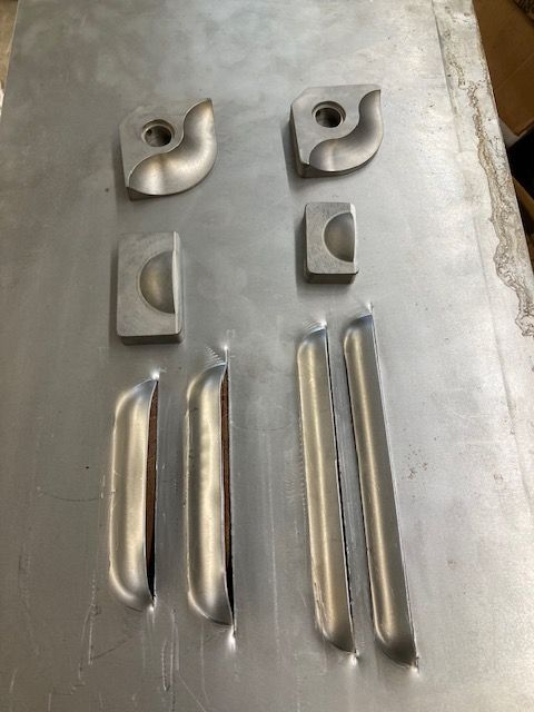 Fulton Metal Works Plastic Doming Dies, Tops only
