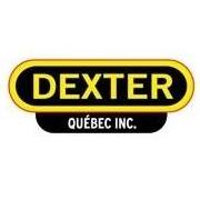 The dexter logo is on a white background.