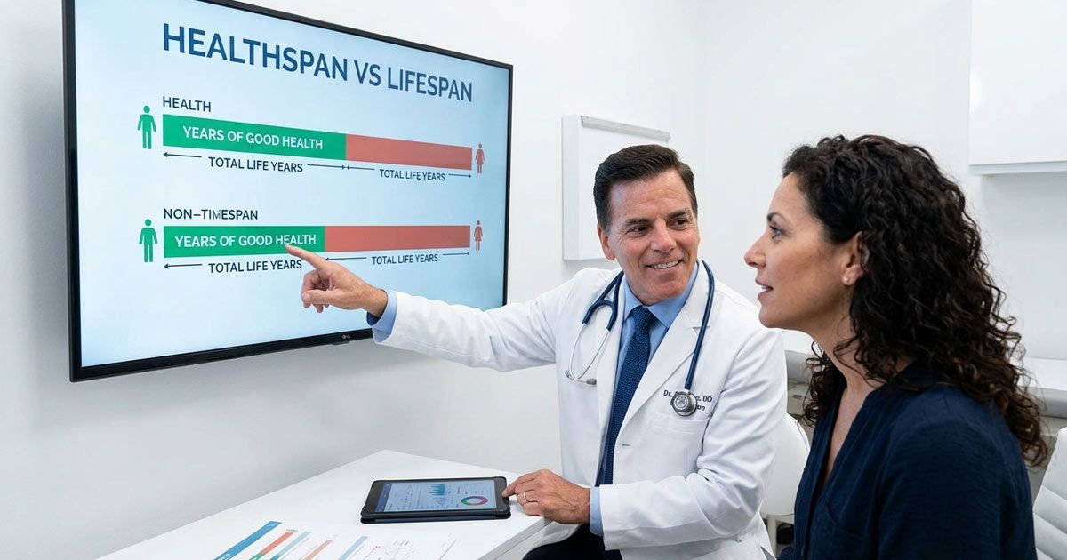 Dr, John Salerno says Are We Aging Too Fast? What Longevity Medicine Reveals About Your Healthspan
