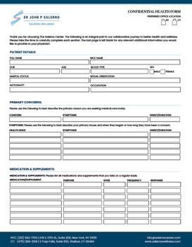Health Form