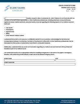 Email Consent Form