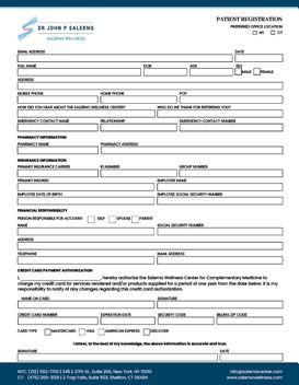 Patient Registration Form