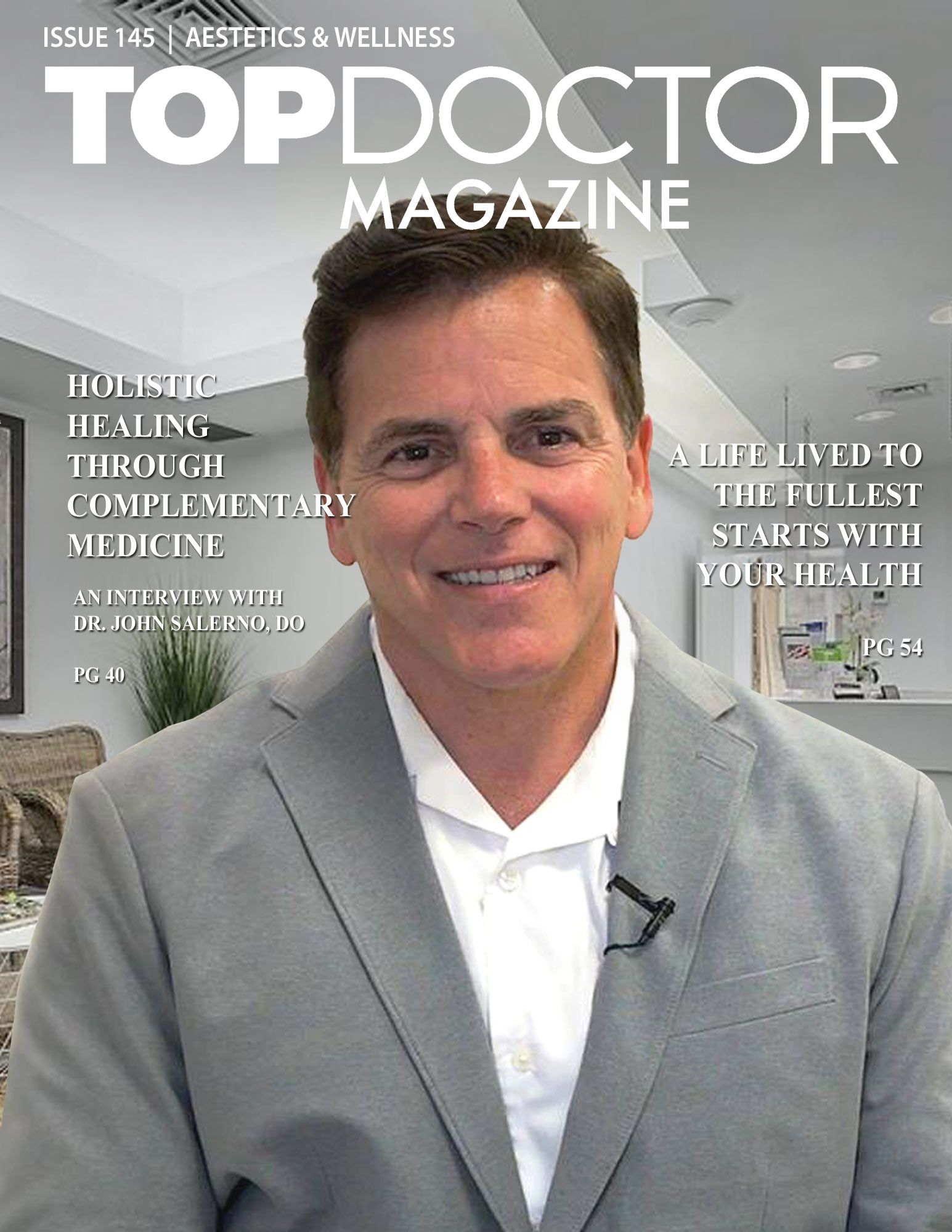 Learn About Dr John Salerno of Salerno Wellness Holistic and Integrative Medical Treatments in NYC and Connecticut