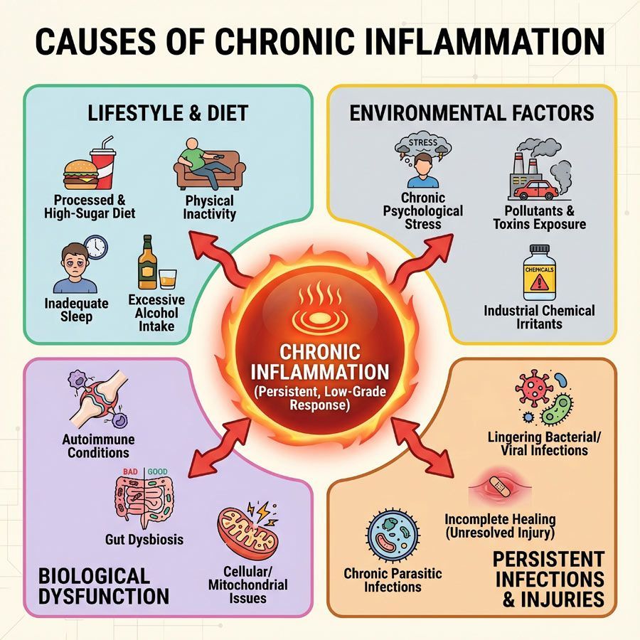 Infographic: Common Causes of Inflammation