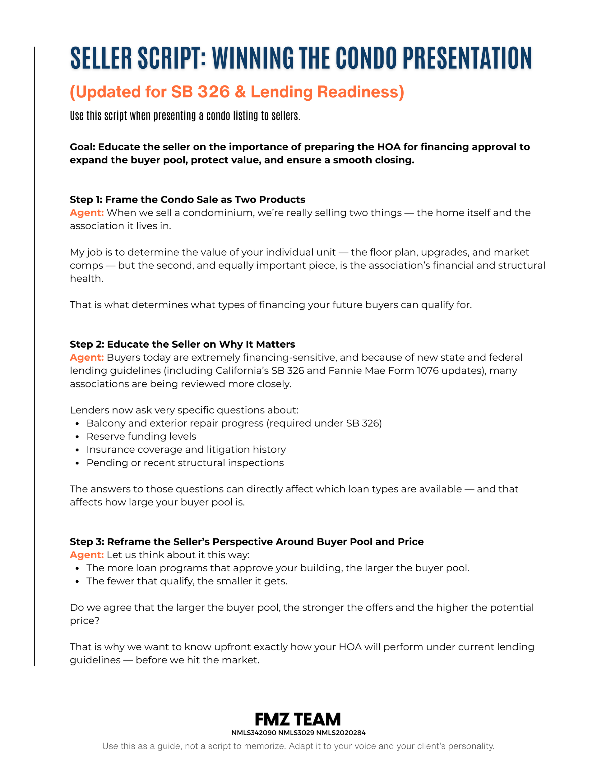 Ultimate Condo Listing Presentation