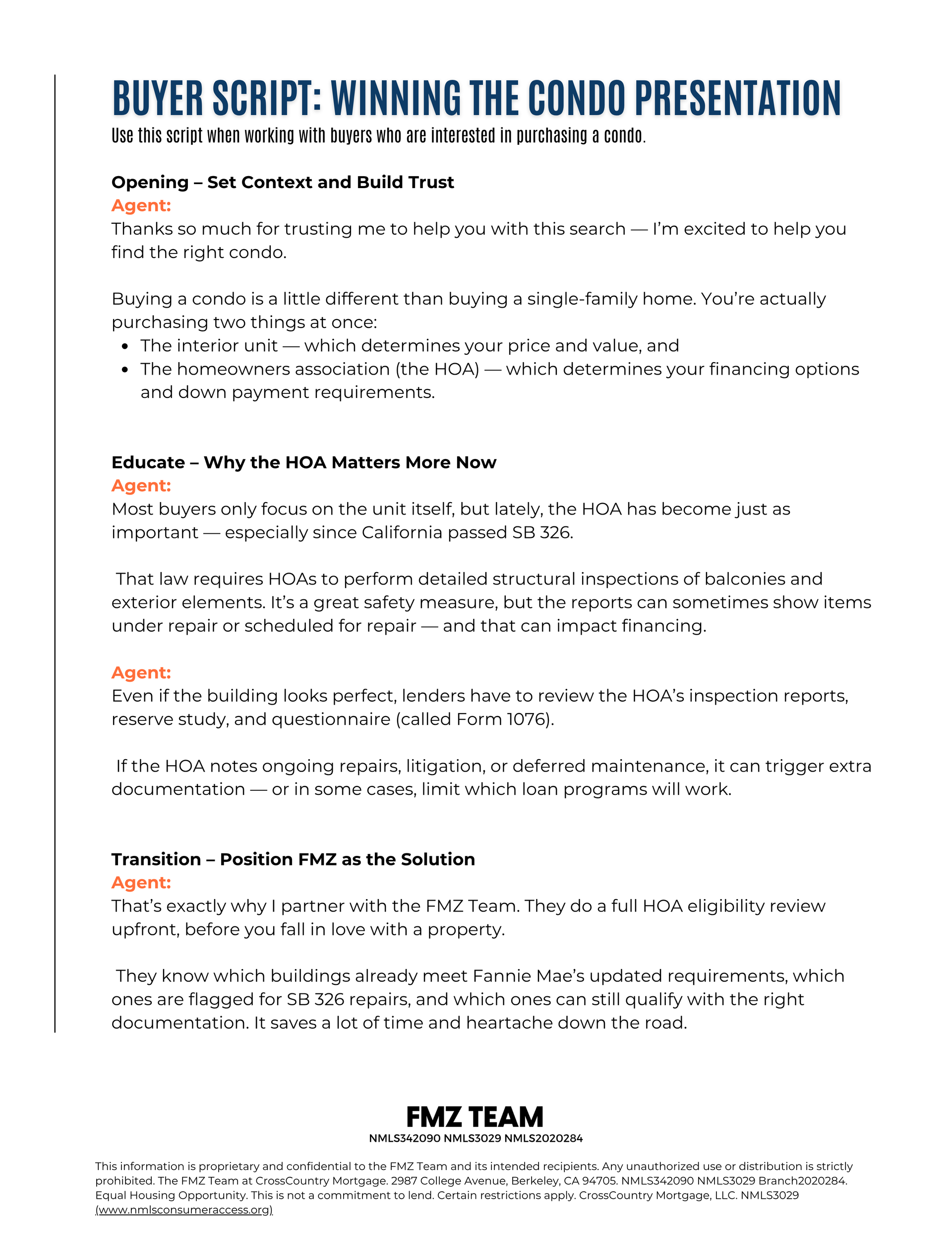 Ultimate Condo Buyer Presentation