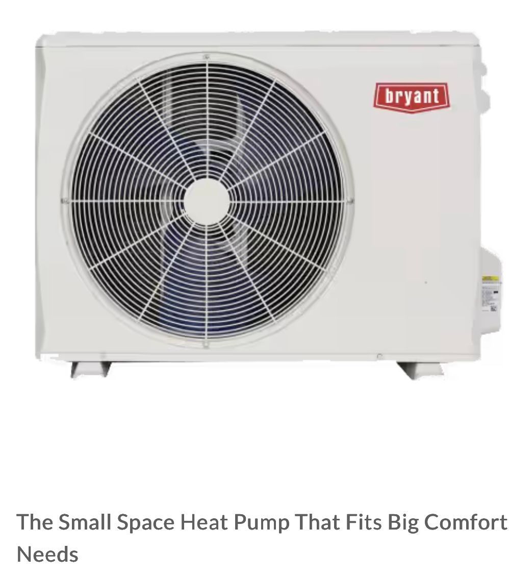 The small space heat pump that fits big comfort needs