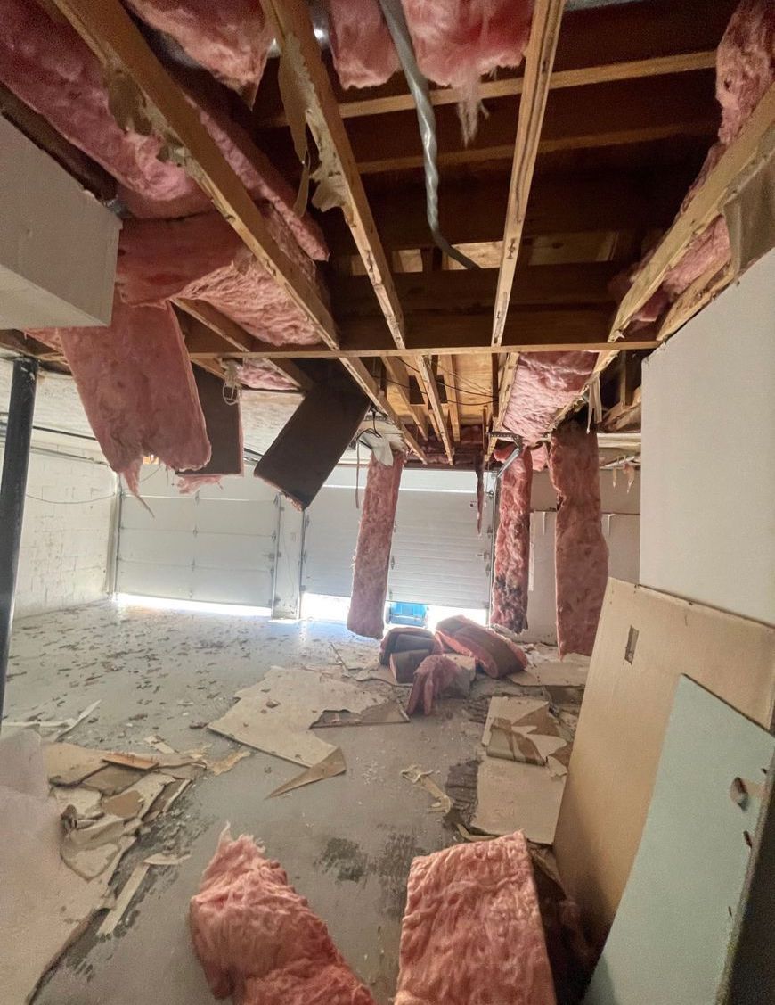 leaky ceiling in a lawrenceville ga home