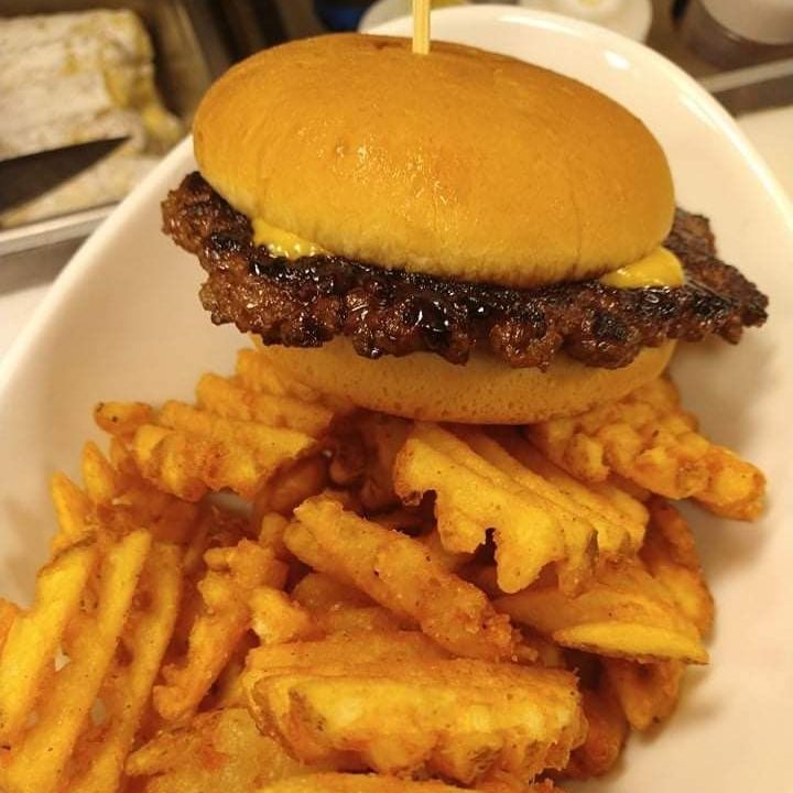 BB&T Kids Burger with fries