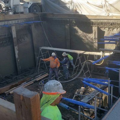 Workers on Construction Site — Los Angeles, CA — RCW Construction Inc.