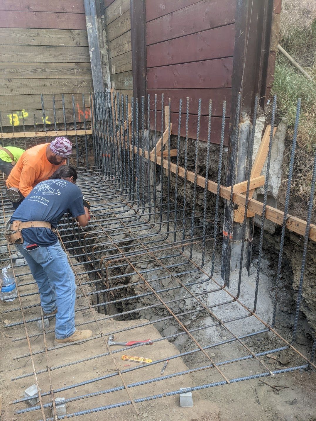 Two Construction Workers — Los Angeles, CA — RCW Construction Inc.