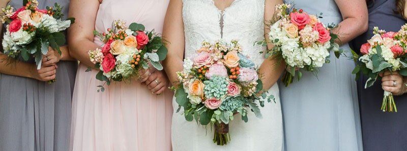 Cheap Flowers — Ladies Holding Bouquet Of Flowers in Ridgeland, MS