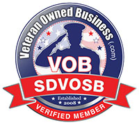 A veteran owned business sdvosb verified member logo