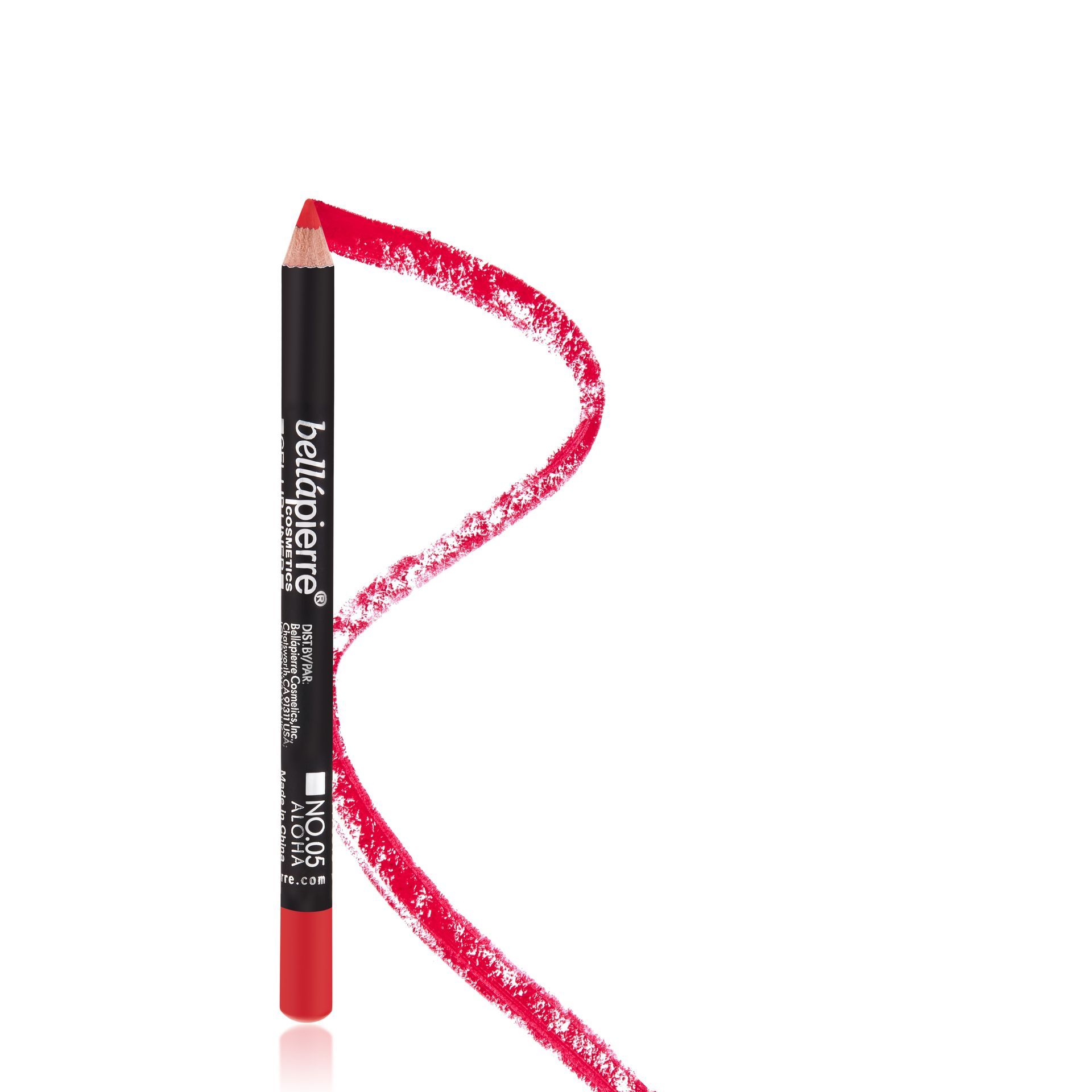 A red eyeliner with the letter r on it