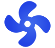 Fan Icon for HVAC Contractors