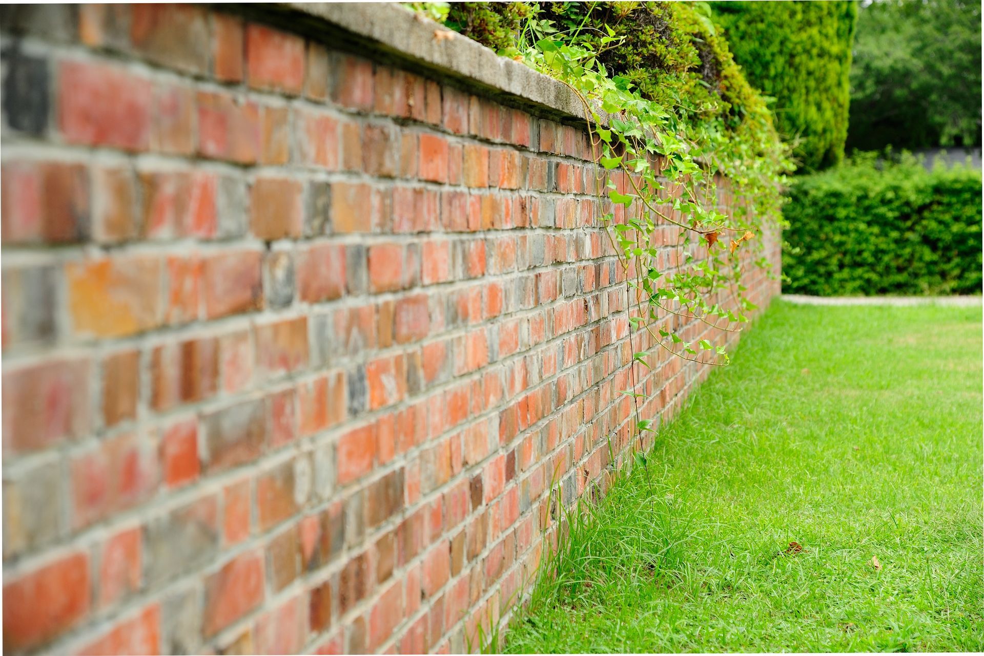 Brick Retaining Wall