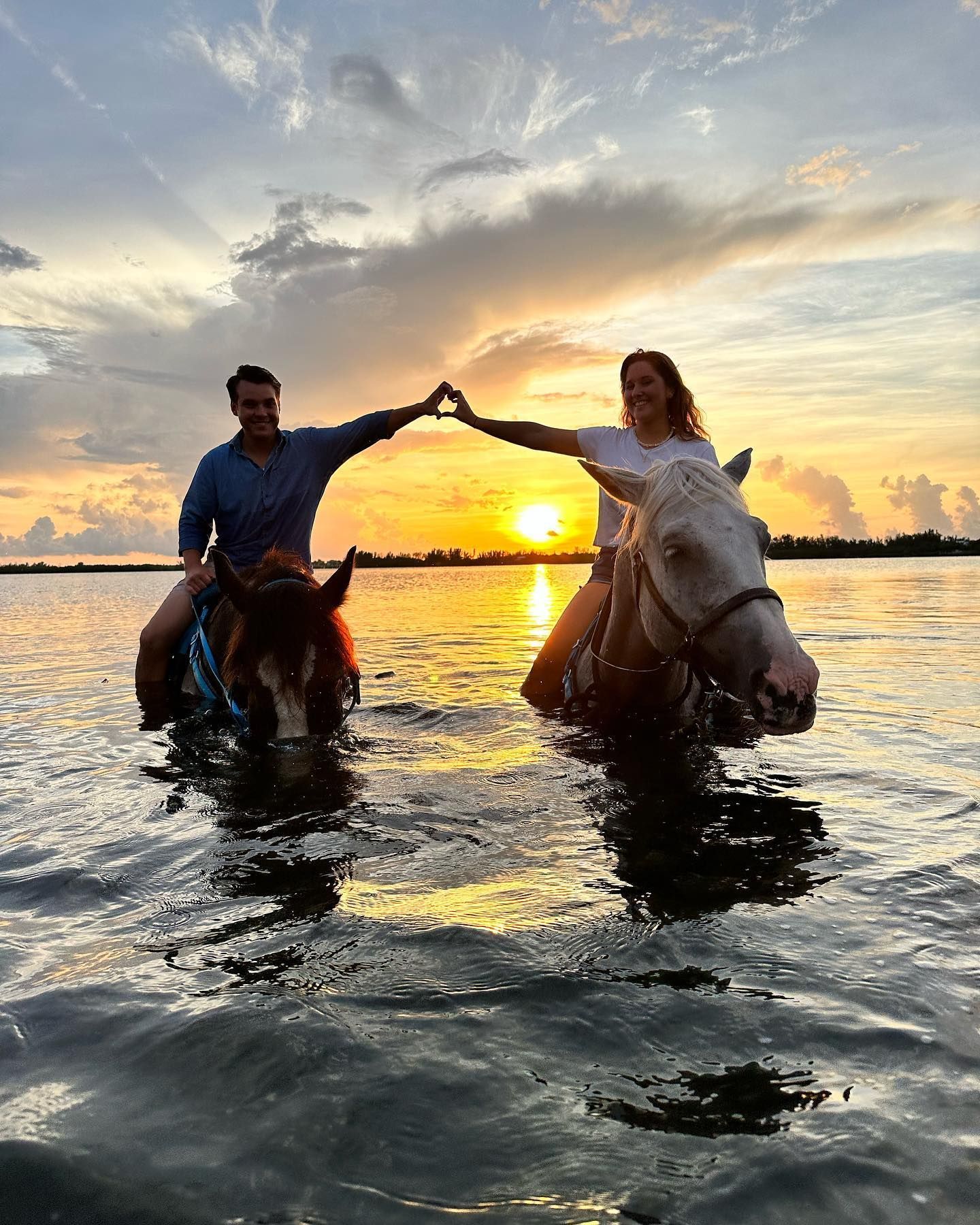 love couple kissing on beach two