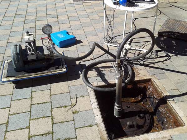 operazioni di prova tenuta serbatoi