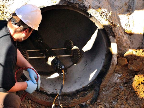 videoispezione grandi tubazioni