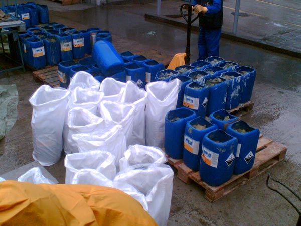 smaltimento dei rifiuti a norma