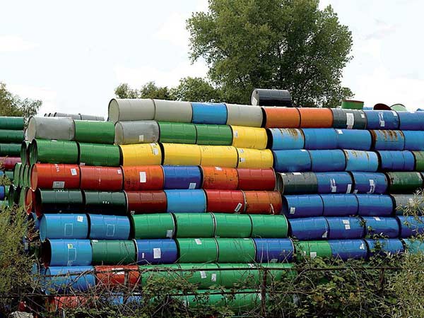 stoccaggio in contenitori speciali