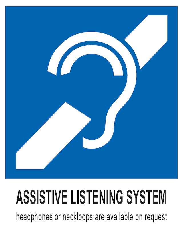 Assistive listening system symbol