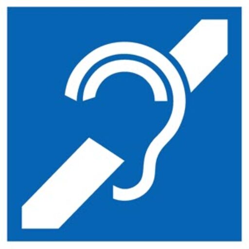 Assistive listening system symbol